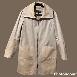 Size S Two Tone Hilary Radley Long Jacket